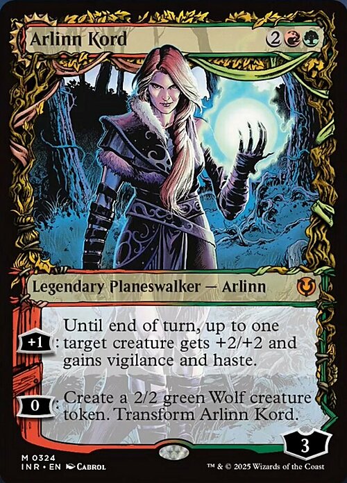 Arlinn Kord // Arlinn, Embraced by the Moon Card Front