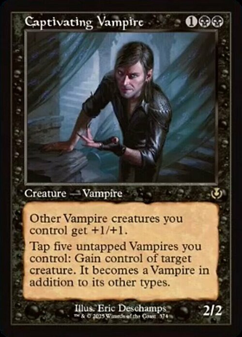 Captivating Vampire Card Front