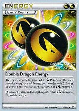 Double Dragon Energy Card Front