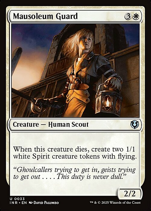 Mausoleum Guard Card Front