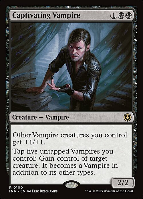 Captivating Vampire Card Front