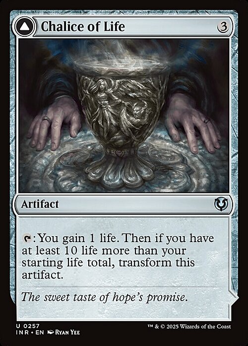 Chalice of Life // Chalice of Death Card Front