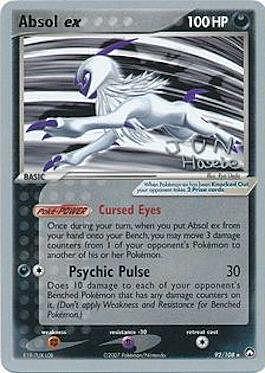 Absol ex Card Front