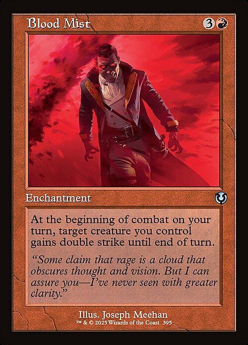 Blood Mist Card Front