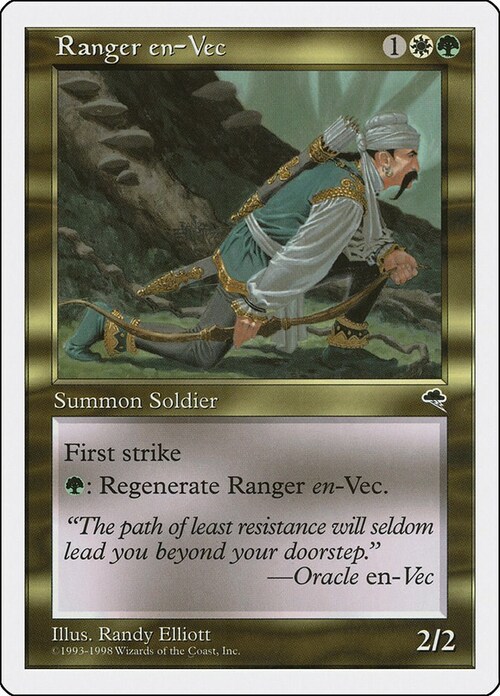 Ranger en-Vec Card Front