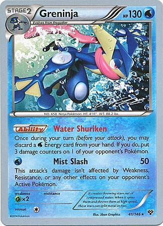 Greninja Card Front