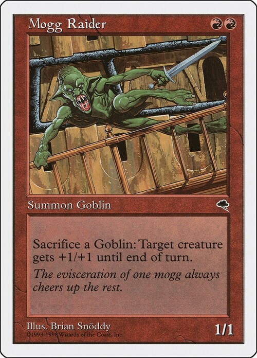 Mogg Raider Card Front