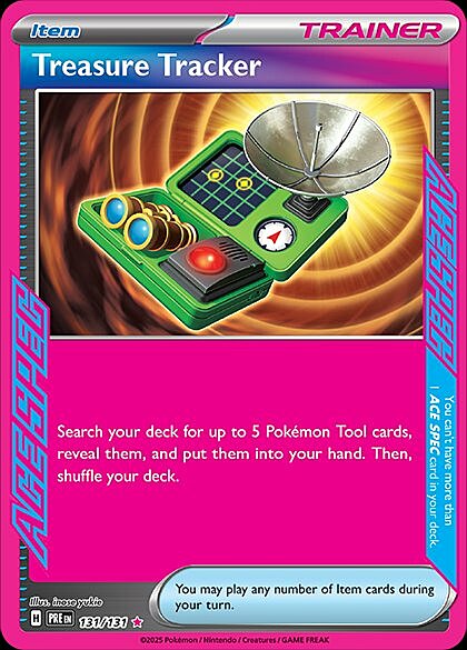 Treasure Tracker Card Front