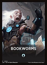 Theme Card: Bookworms