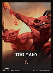 Theme Card: Too Many