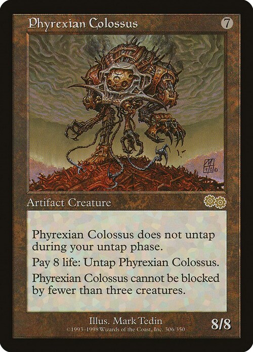 Phyrexian Colossus Card Front