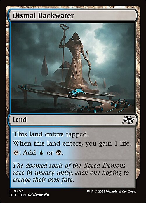 Dismal Backwater Card Front