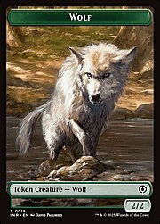 Wolf // Arlinn, Embraced by the Moon Emblem