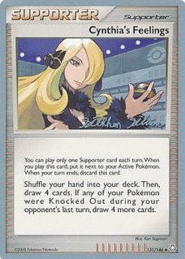 Cynthia's Feelings Card Front