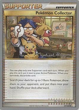 Pokemon Collector Card Front