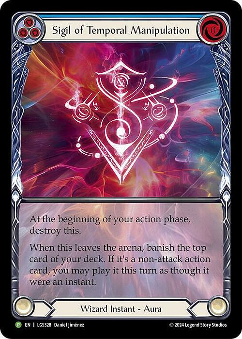 Sigil of Temporal Manipulation Card Front