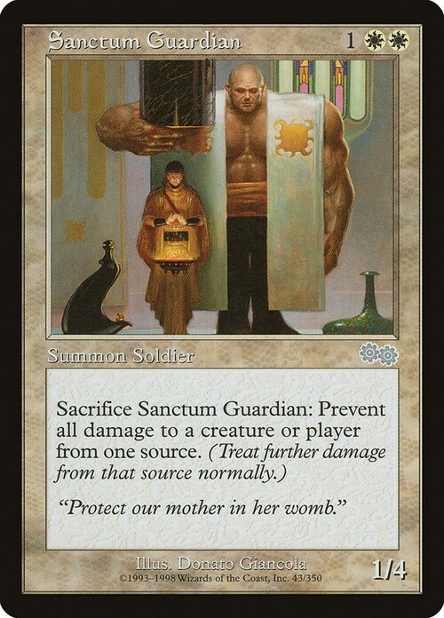 Sanctum Guardian Card Front