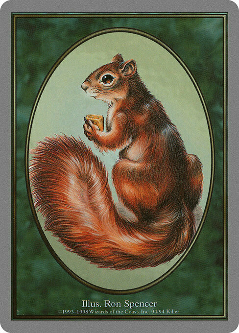 Squirrel Card Front