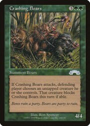 Crashing Boars