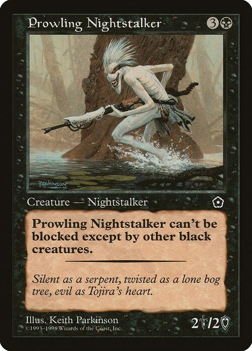 Prowling Nightstalker Card Front