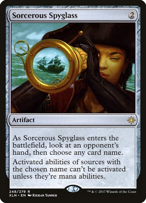 Sorcerous Spyglass Card Front