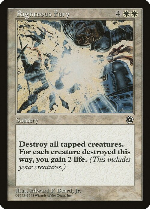 Righteous Fury Card Front