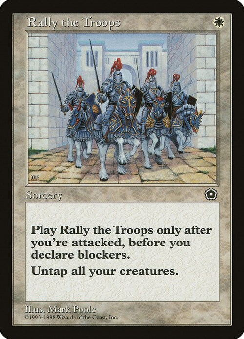 Rally the Troops Card Front