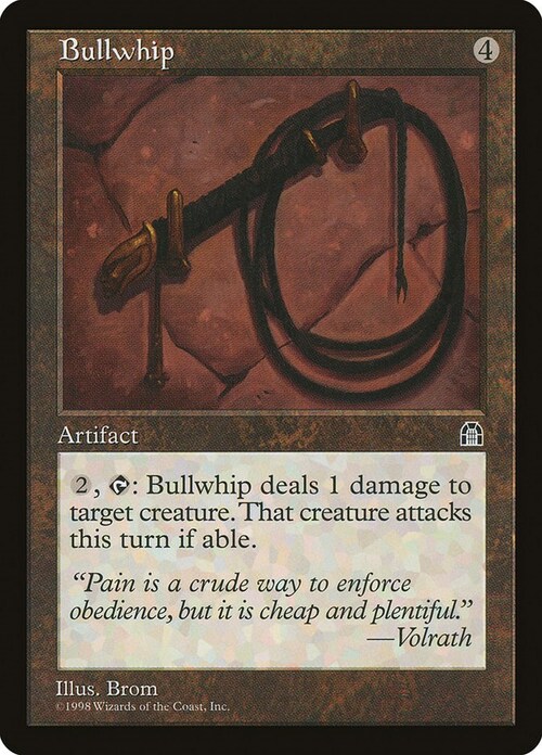 Bullwhip Card Front