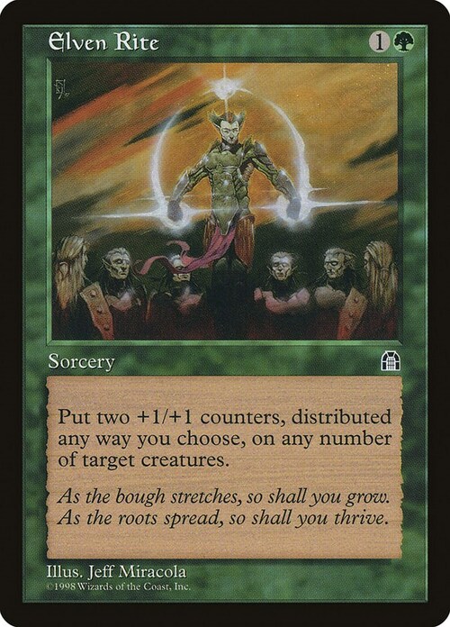 Elven Rite Card Front