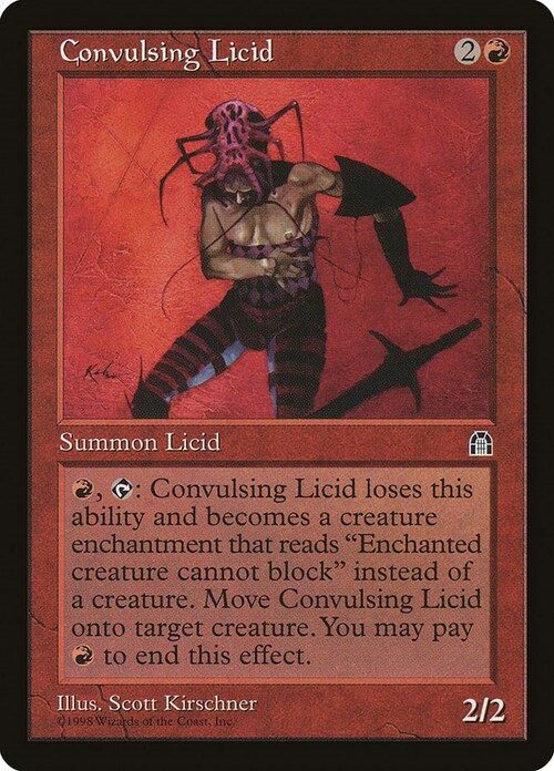 Convulsing Licid Card Front