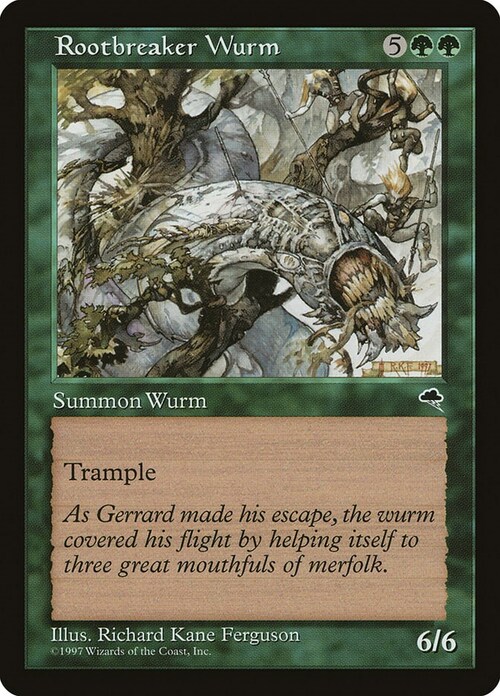 Rootbreaker Wurm Card Front