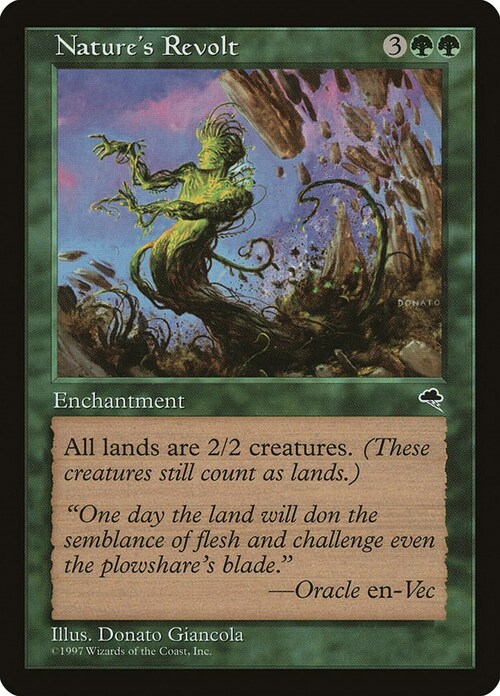 Nature's Revolt Card Front