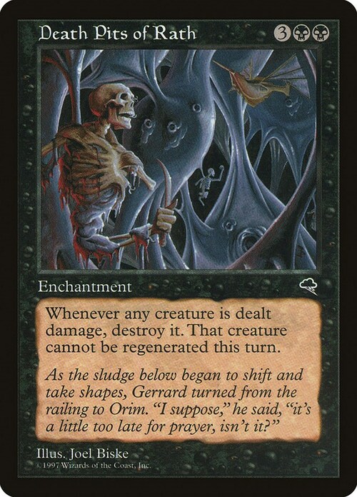 Death Pits of Rath Card Front