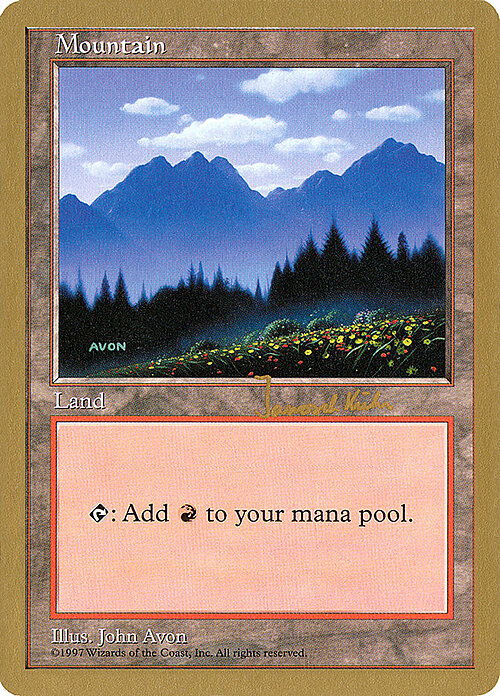 Montagna Card Front