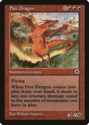 Dragón de fuego