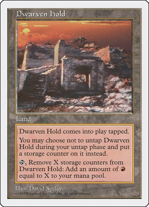 Dwarven Hold Card Front