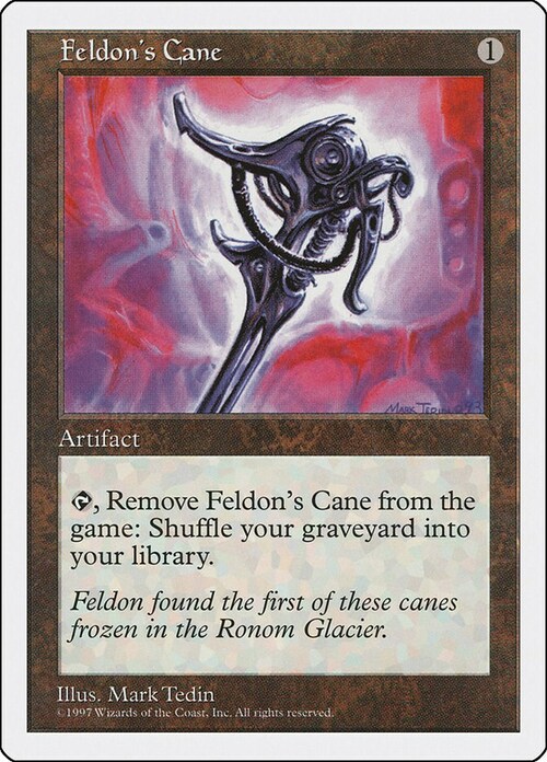 Feldon's Cane Card Front