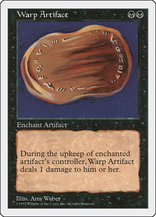 Warp Artifact Card Front