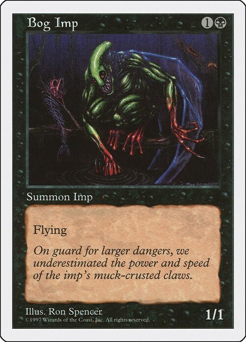 Bog Imp Card Front