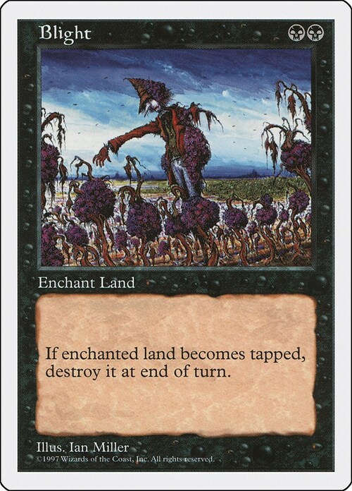 Blight Card Front