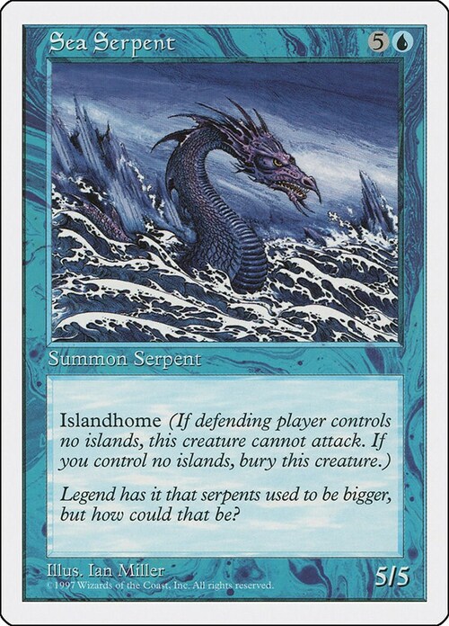 Sea Serpent Card Front