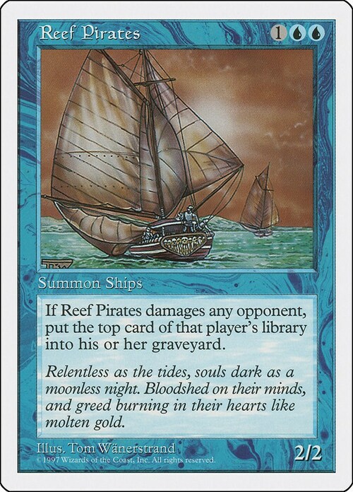 Reef Pirates Card Front