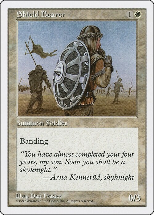 Shield Bearer Card Front