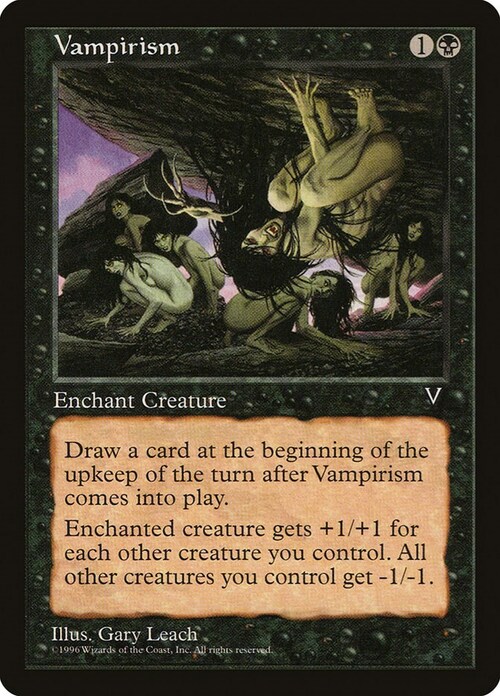 Vampirism Card Front