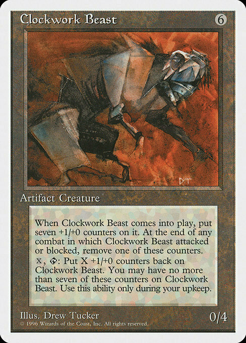 Clockwork Beast Card Front