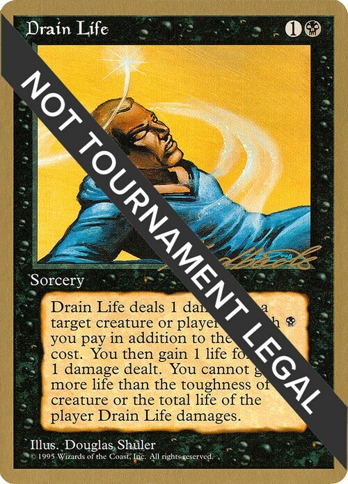 Drain Life Card Front