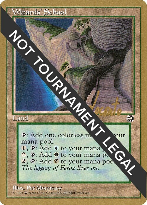 Wizards' School Card Front