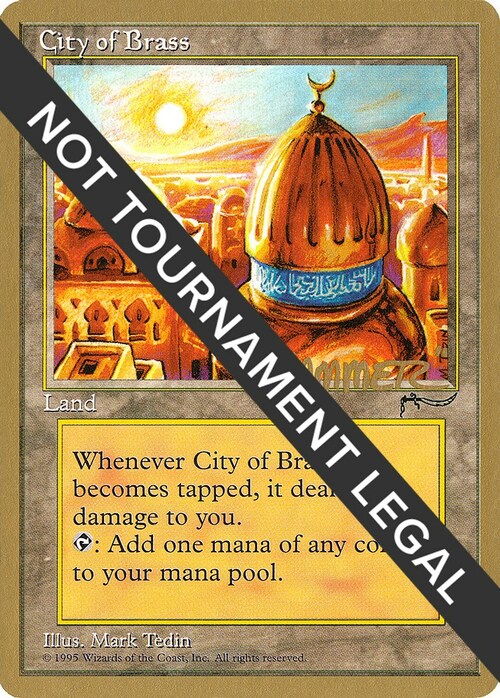 City of Brass Card Front