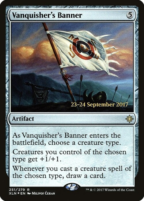 Vanquisher's Banner Card Front