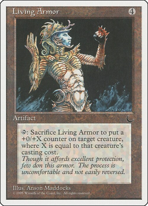 Living Armor Card Front